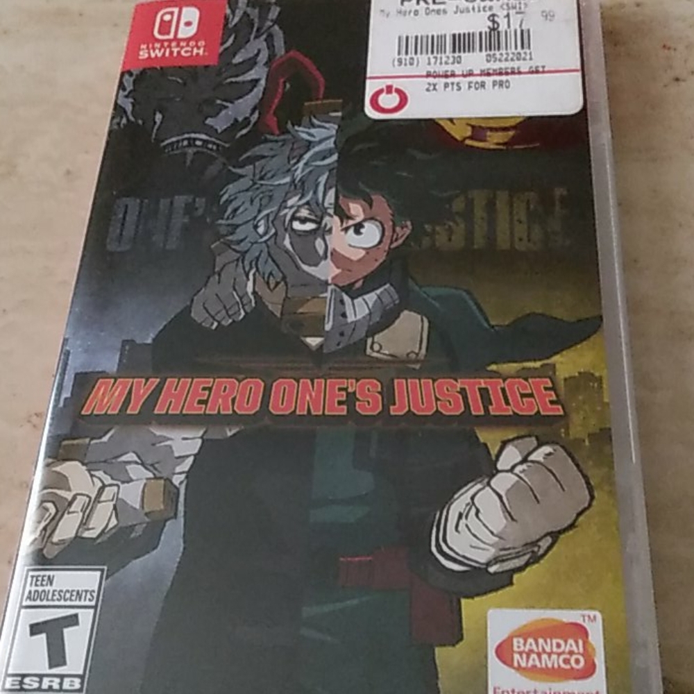 My hero justice to the ( Nintendo  Switch)